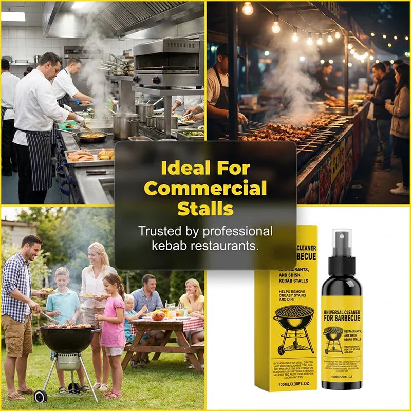 🔥 BBOJI™ Heavy-Duty BBQ Grill Cleaner 🧽