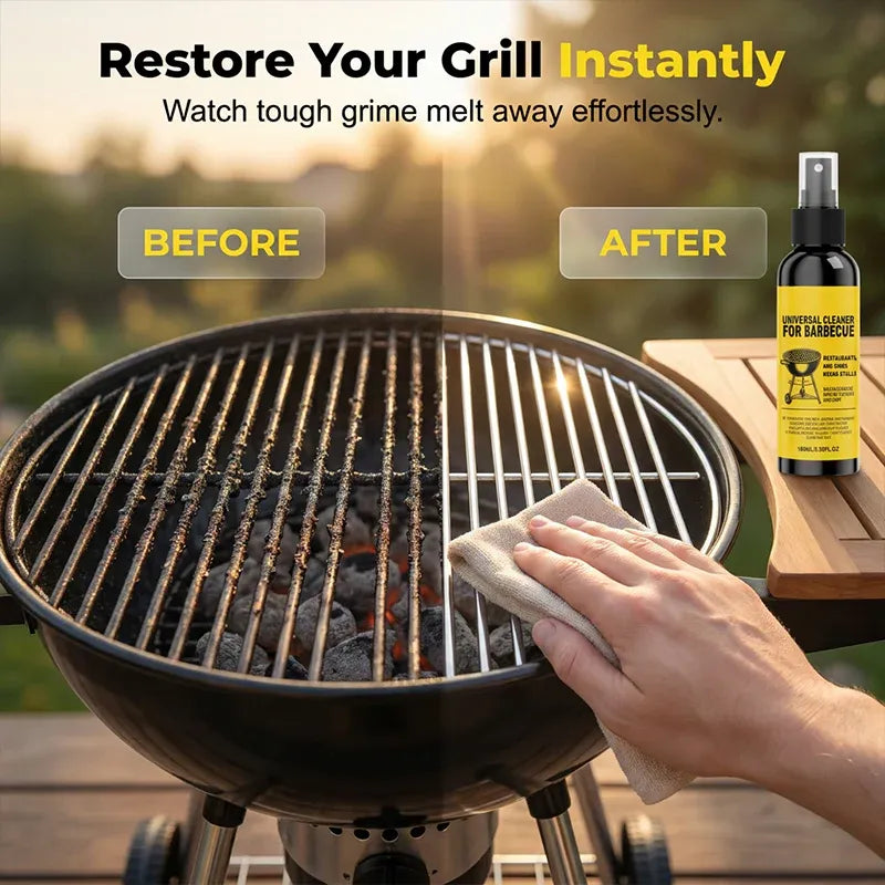 🔥 BBOJI™ Heavy-Duty BBQ Grill Cleaner 🧽