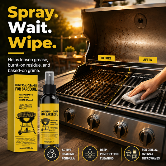 🔥 BBOJI™ Heavy-Duty BBQ Grill Cleaner 🧽