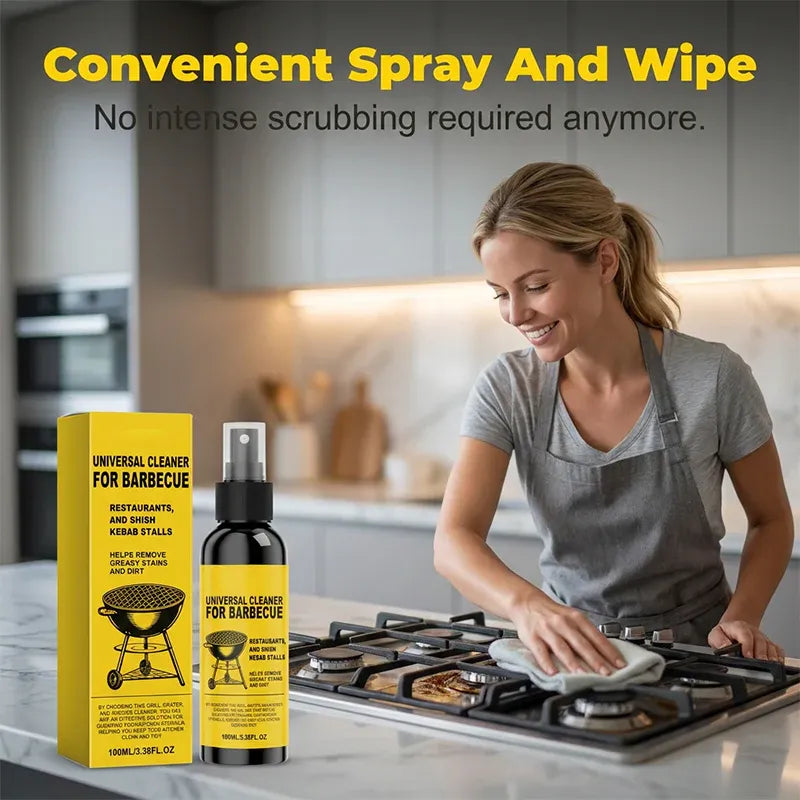 🔥 BBOJI™ Heavy-Duty BBQ Grill Cleaner 🧽